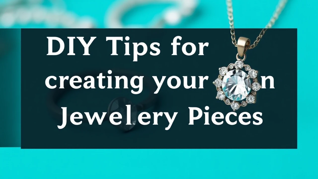 DIY Tips for Creating Your Own Diamond Jewellery Pieces