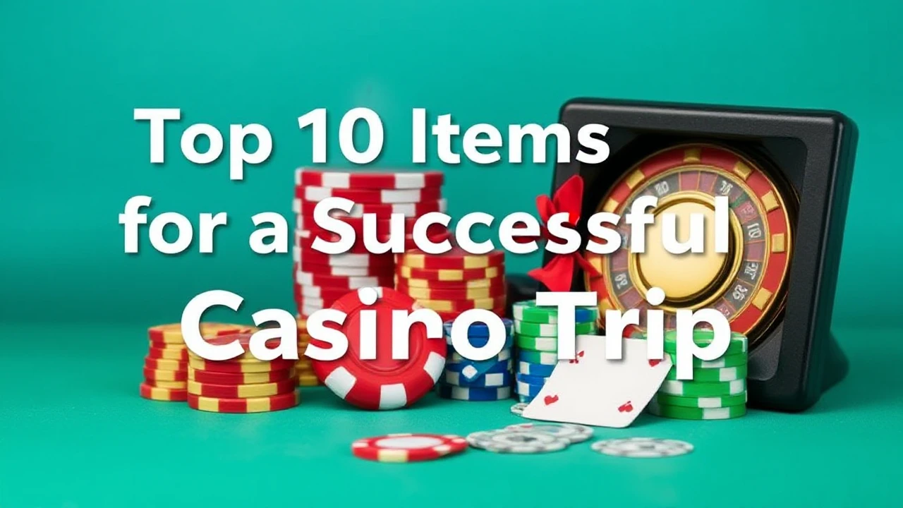 Top 10 Items for a Successful Casino Trip