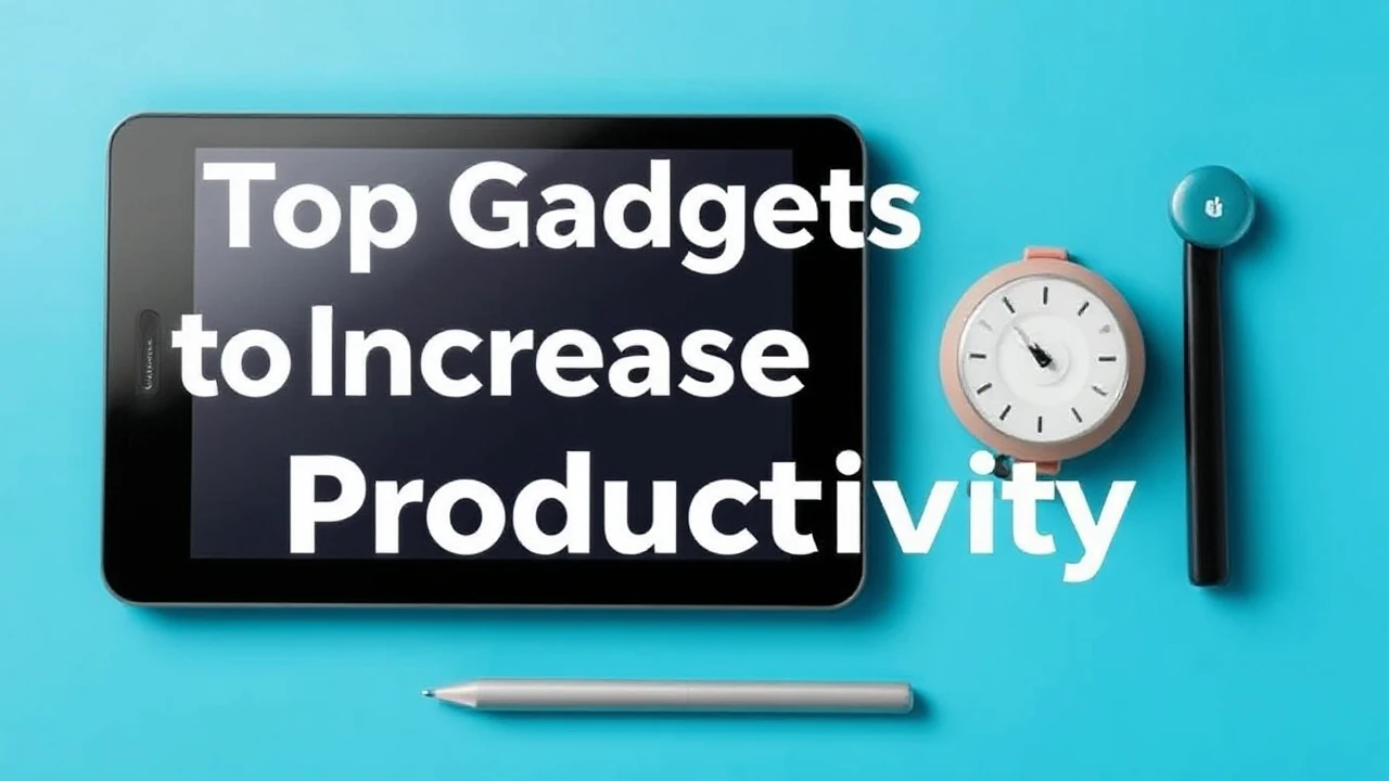 Top Gadgets to Increase Your Productivity