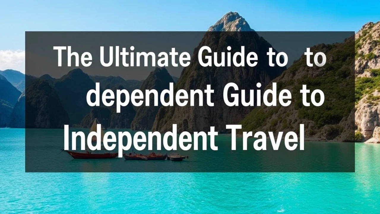 The Ultimate Guide to Independent Travel: Top Tips for Exploring the World By Yourself