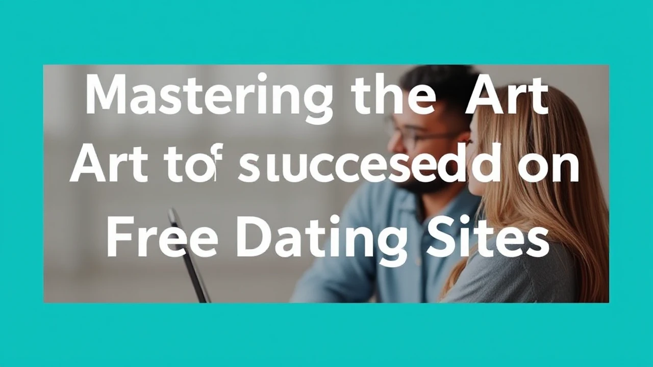 Mastering the Art of Succeeding on Free Dating Sites