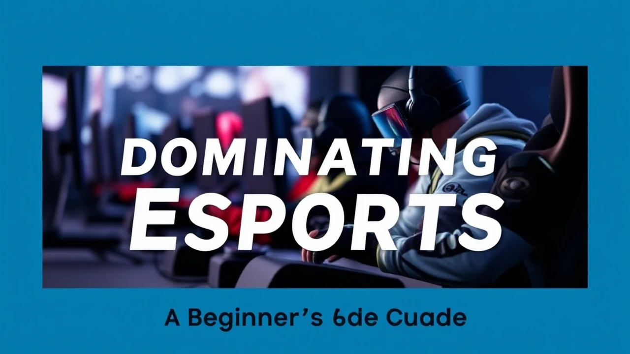 Dominating Esports: A Beginner's Guide to Competitive Gaming