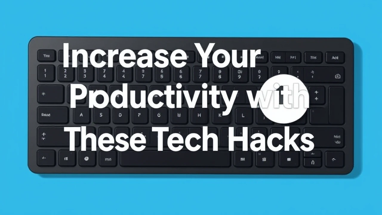 Increase Your Productivity with These 10 Tech Hacks