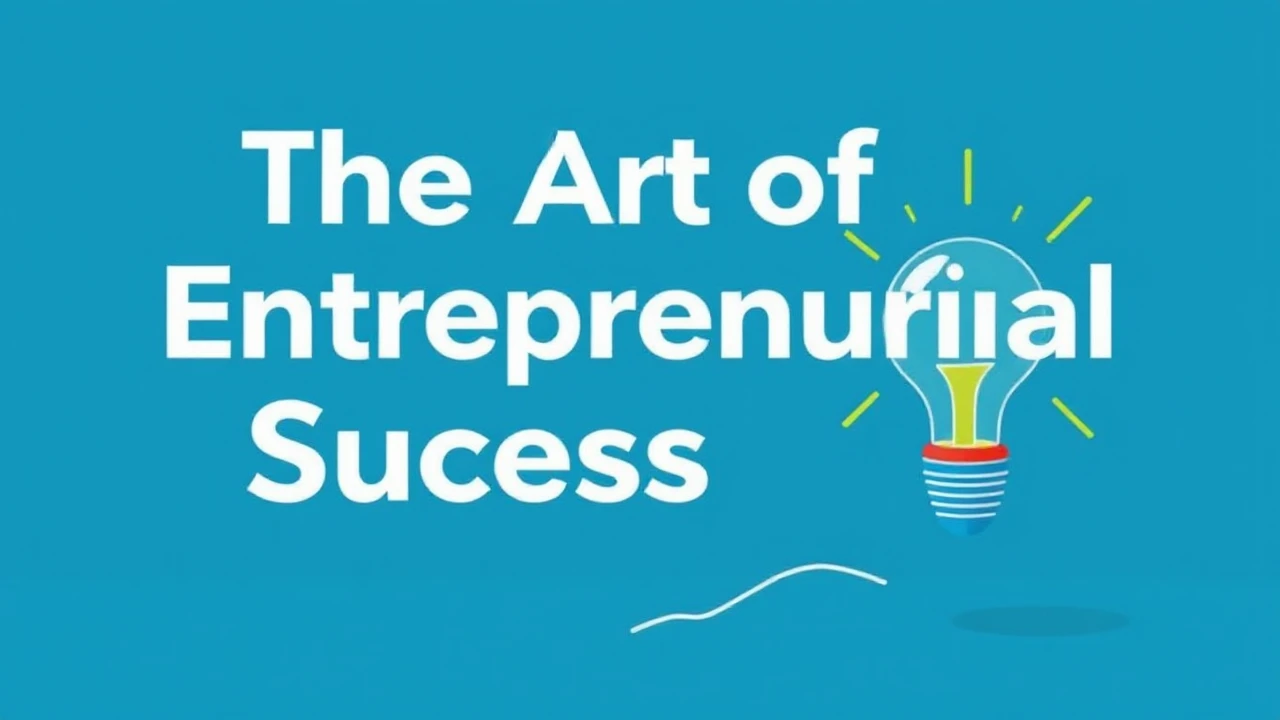 The Art of Entrepreneurial Success: Strategies for Thriving in Business