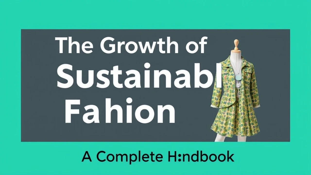 The Growth of Sustainable Fashion: A Complete Handbook