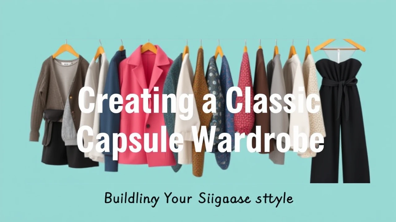 A Comprehensive Manual to Creating a Classic Capsule Wardrobe