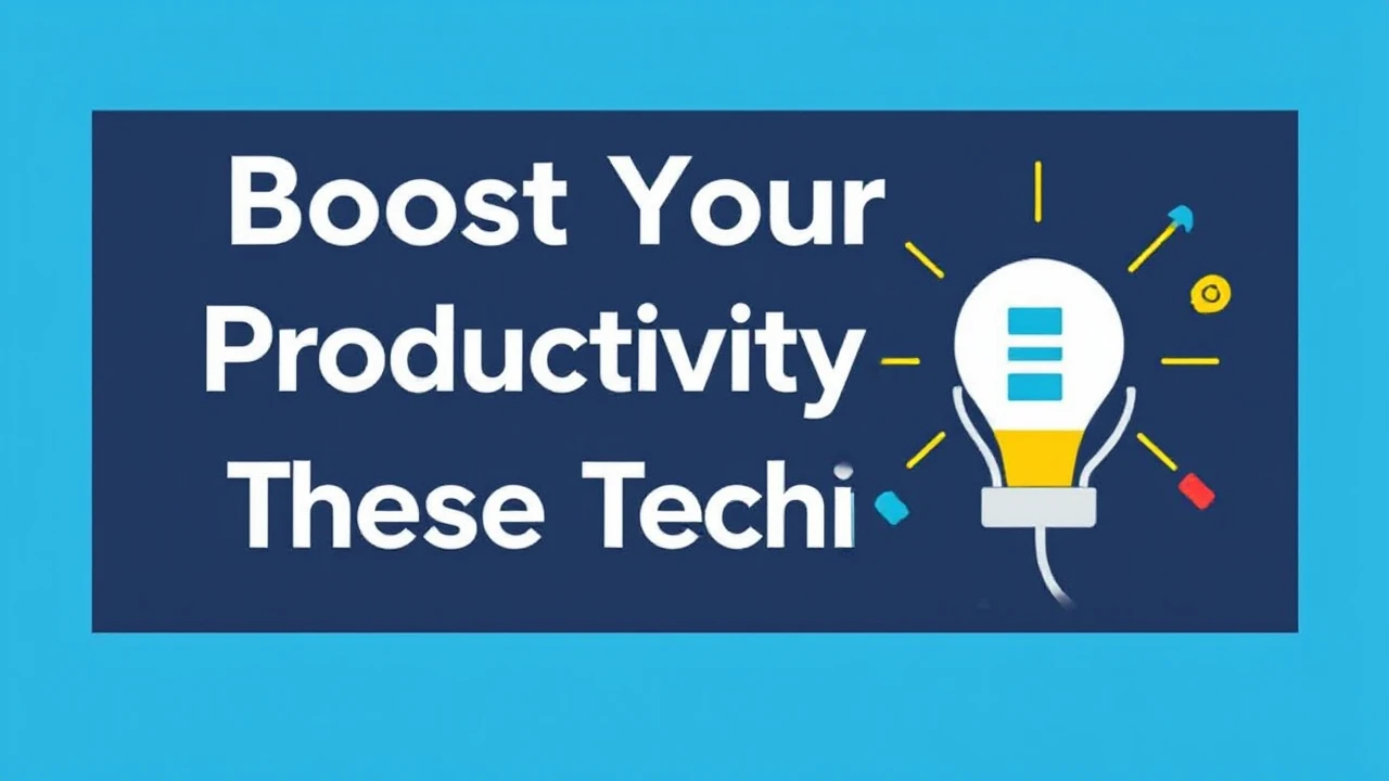 Boost Your Productivity with These 10 Tech Hacks