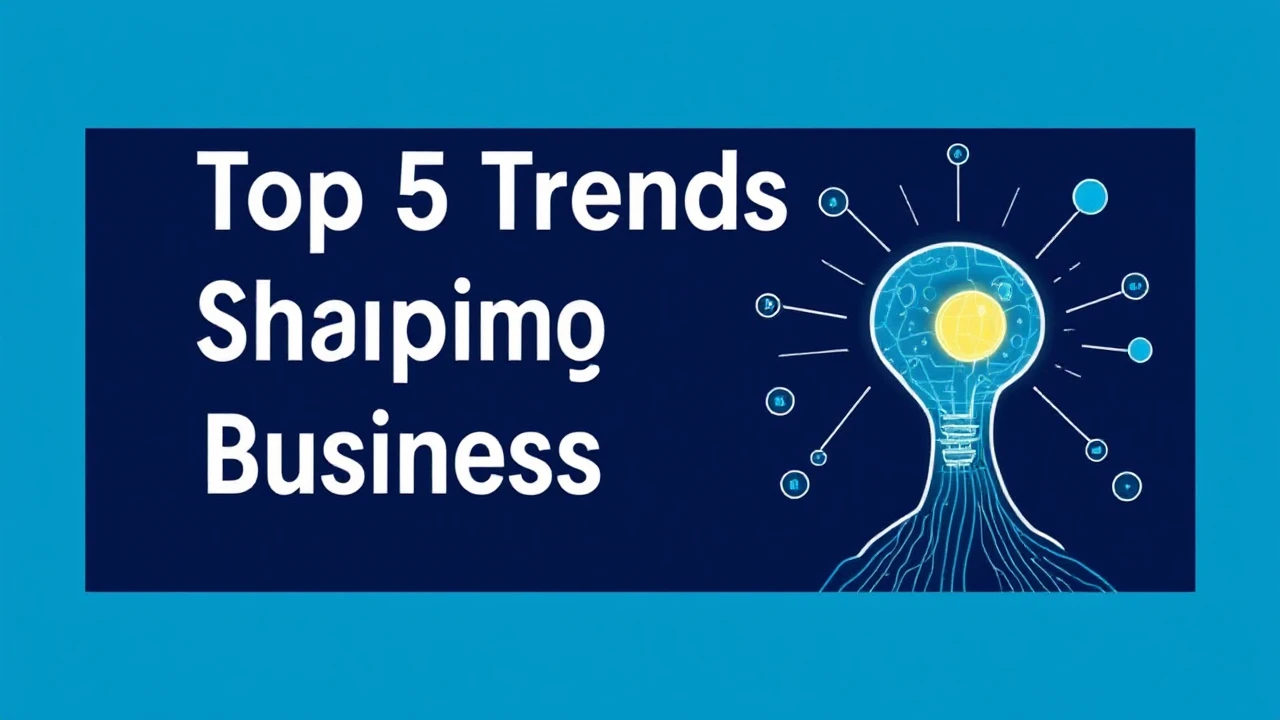 Unveiling the Top 5 Trends Shaping the Future of Business Innovation