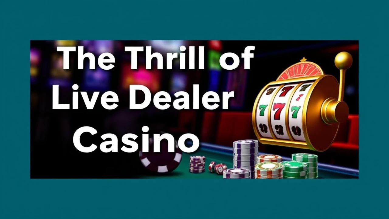 The Thrill of Live Dealer Casino Slots