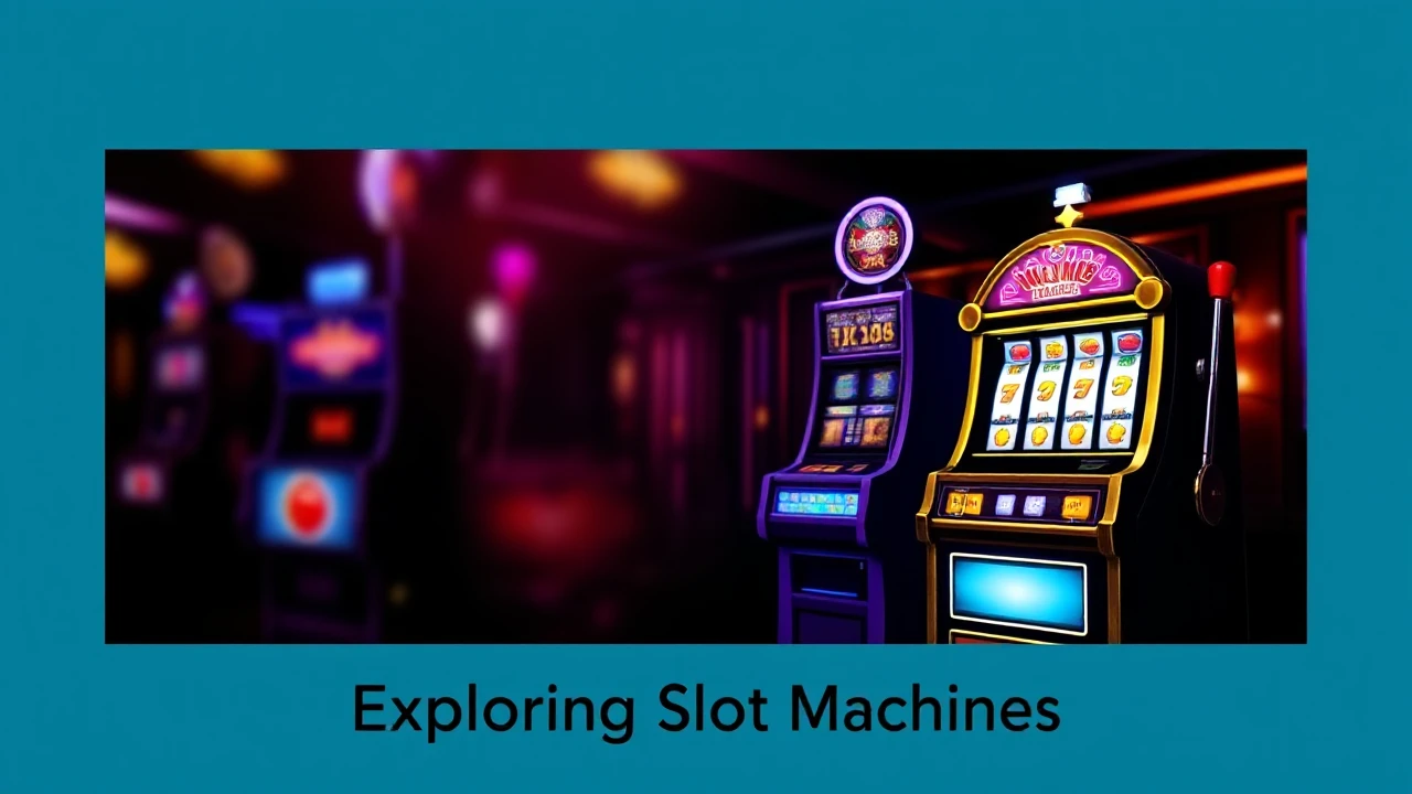 Your Go-To Manual to Choosing the Perfect Slot Machine