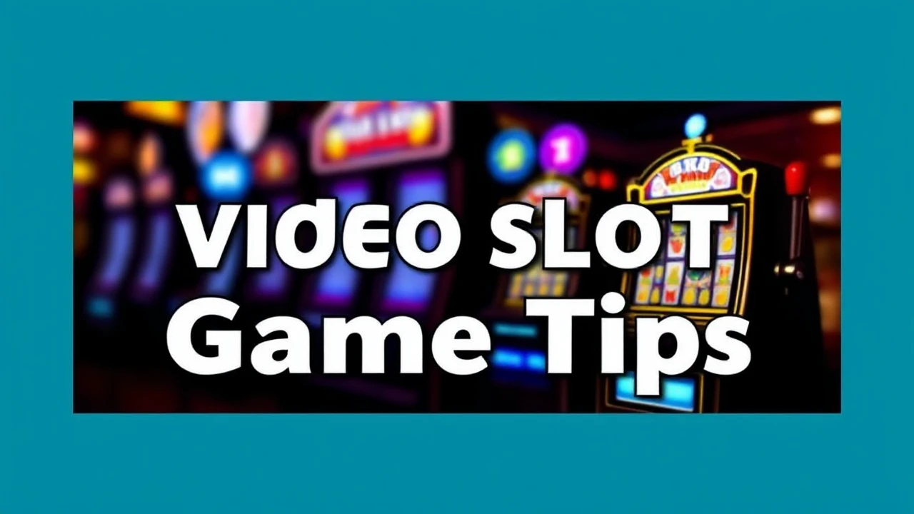 Online Video Slot Game Tips
