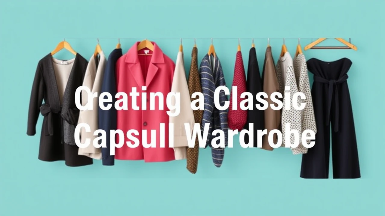 A Comprehensive Manual to Creating a Classic Capsule Wardrobe