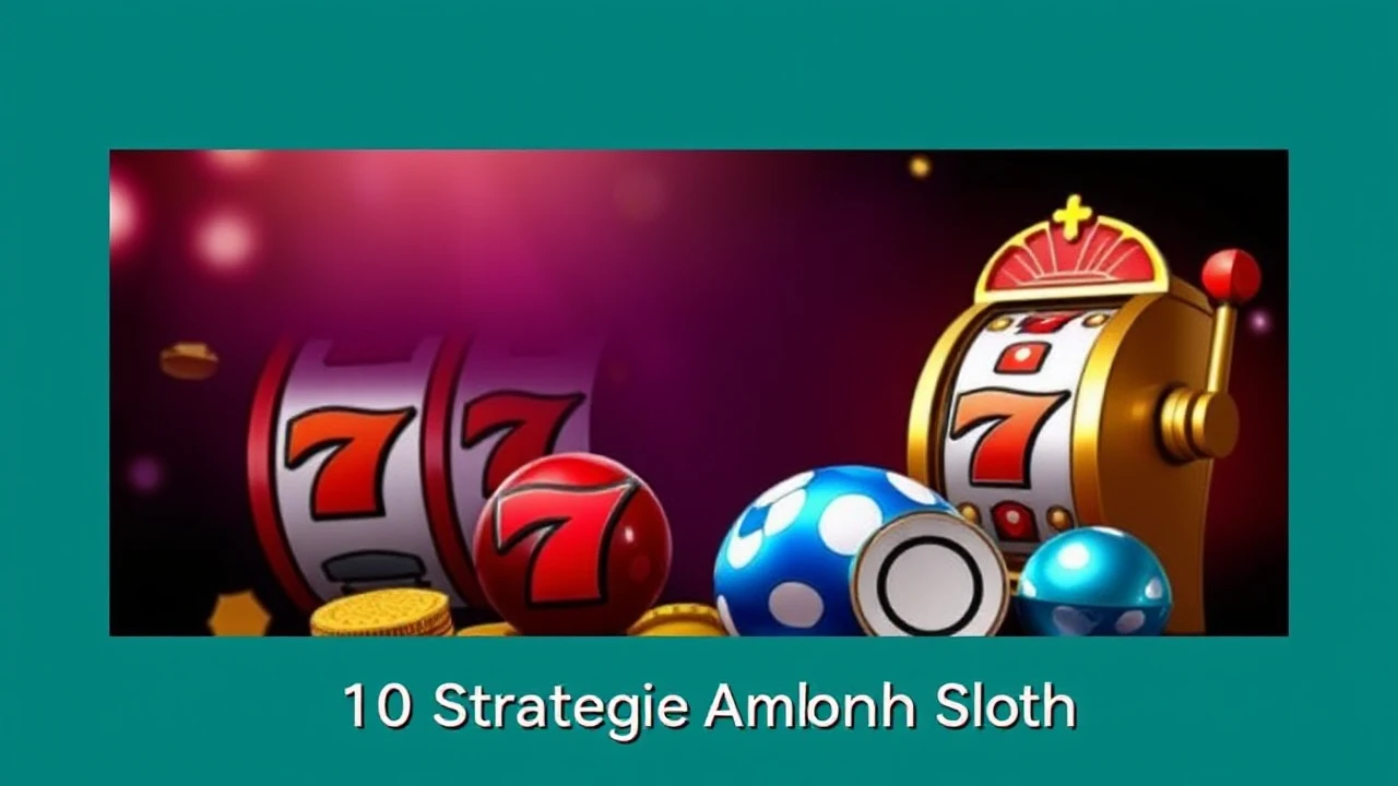 Tips Tersembunyi 10 Strategi Ampuh Bermain Slot