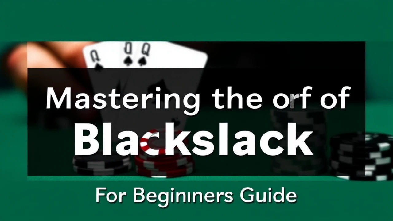 Mastering the Art of Blackjack: For Beginners Guide