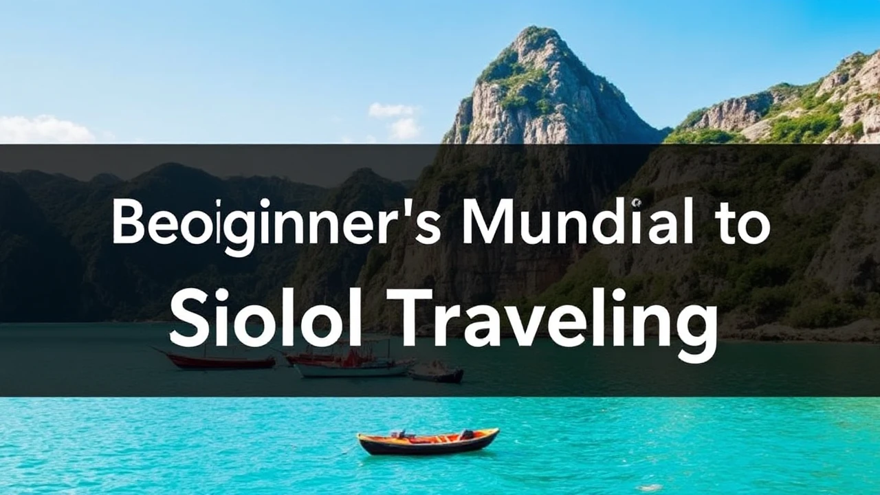 A Comprehensive Beginner's Manual to Single Traveling