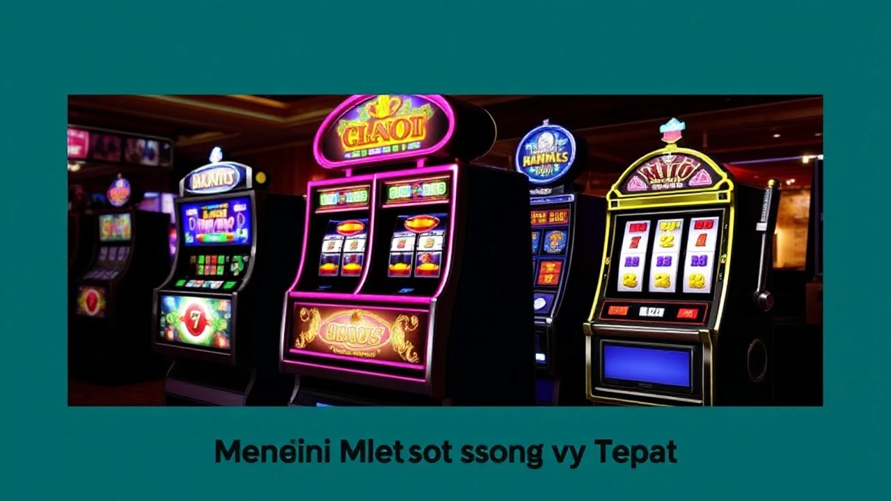 Tips Rahasia Memilih Mesin Slot Casino yang Tepat
