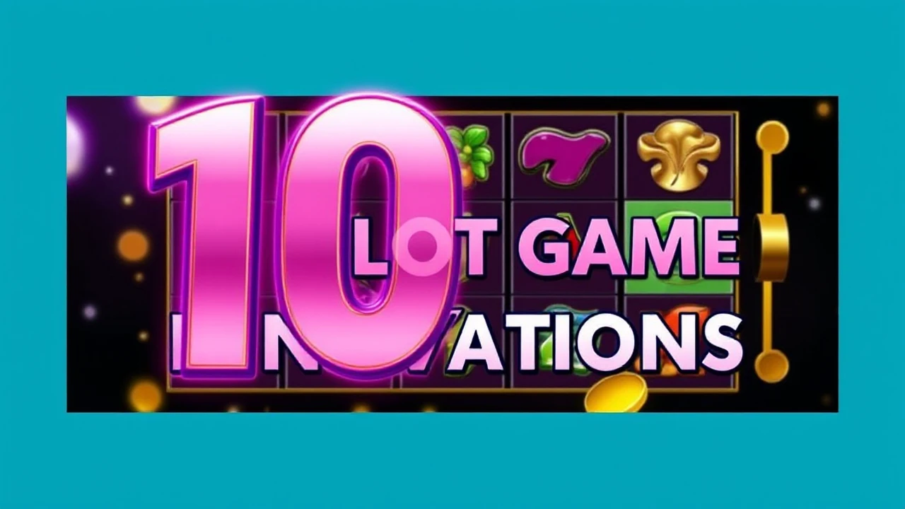 Revolutionizing the Industry: 10 Slot Game Innovations