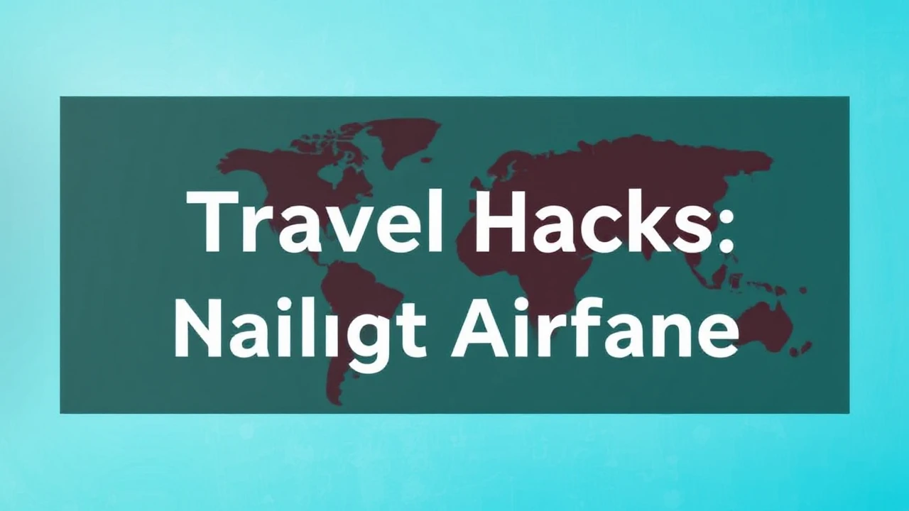 Expert Tips on Travel Hacks: Nailing Budget Airfare