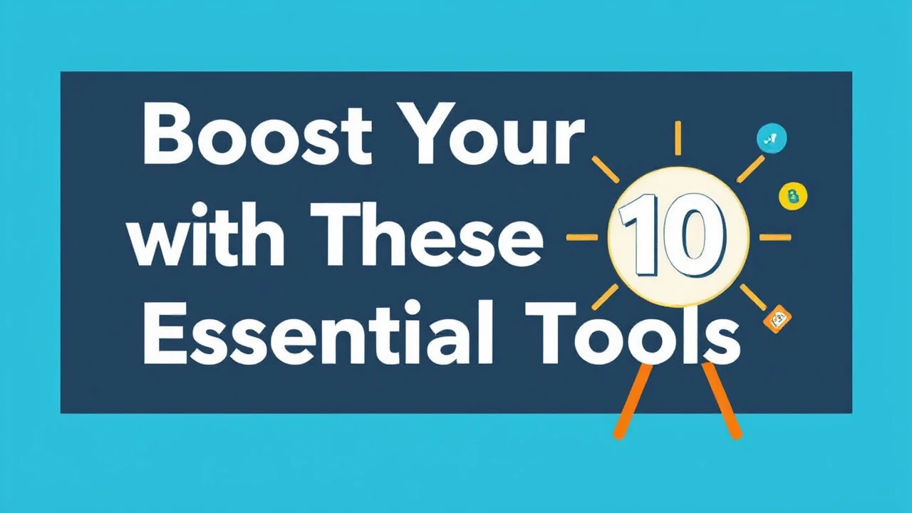 Boost Your Business with These 10 Essential Tools