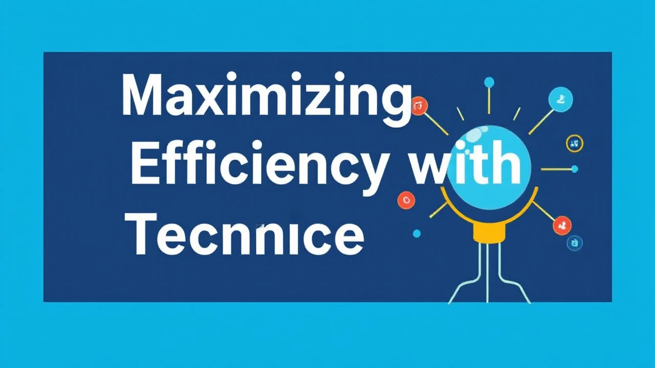 Maximizing Efficiency with Workplace Technology