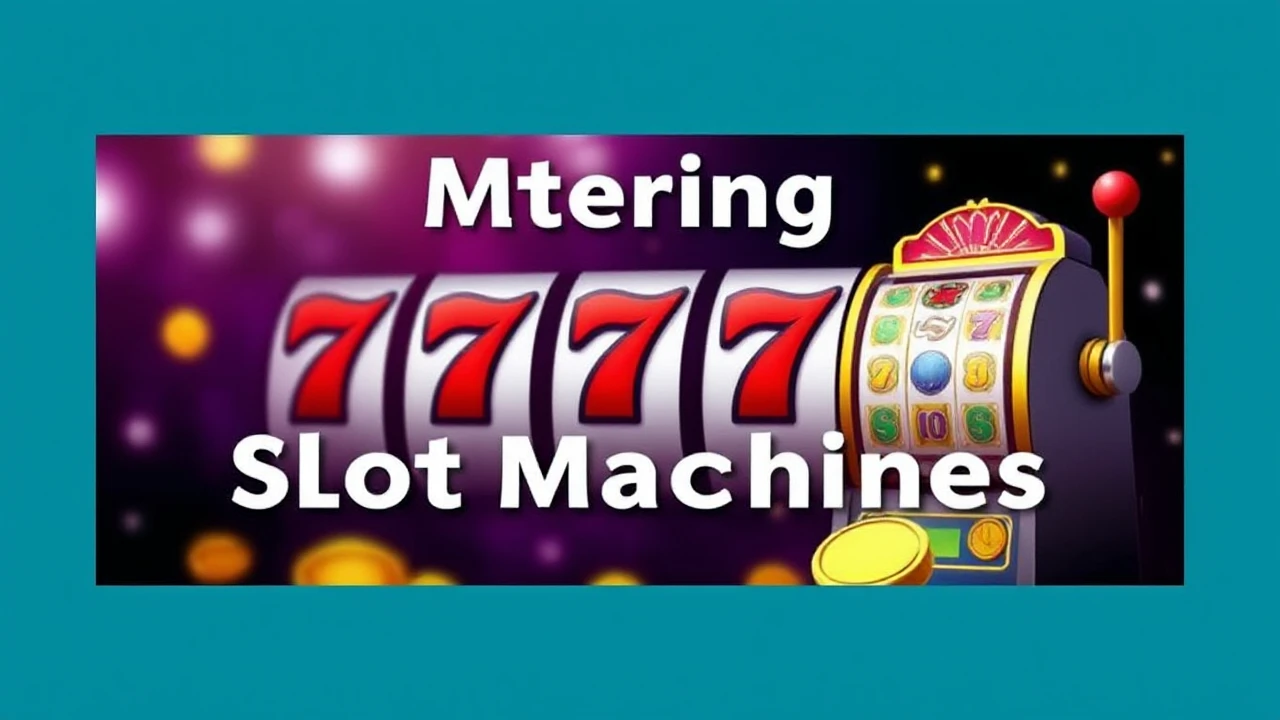 Mastering Slot Machines: Best Strategies to Boost Your Wins