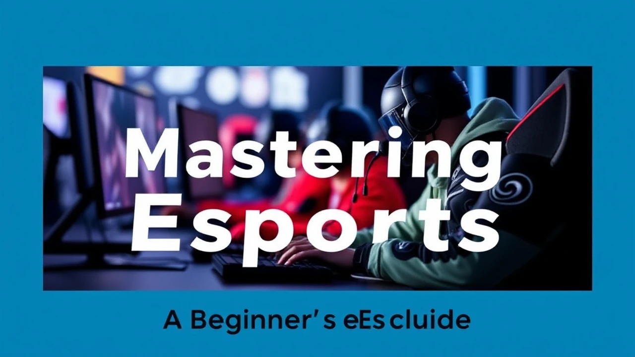 Mastering Esports: A Beginner's Guide to Professional Gaming