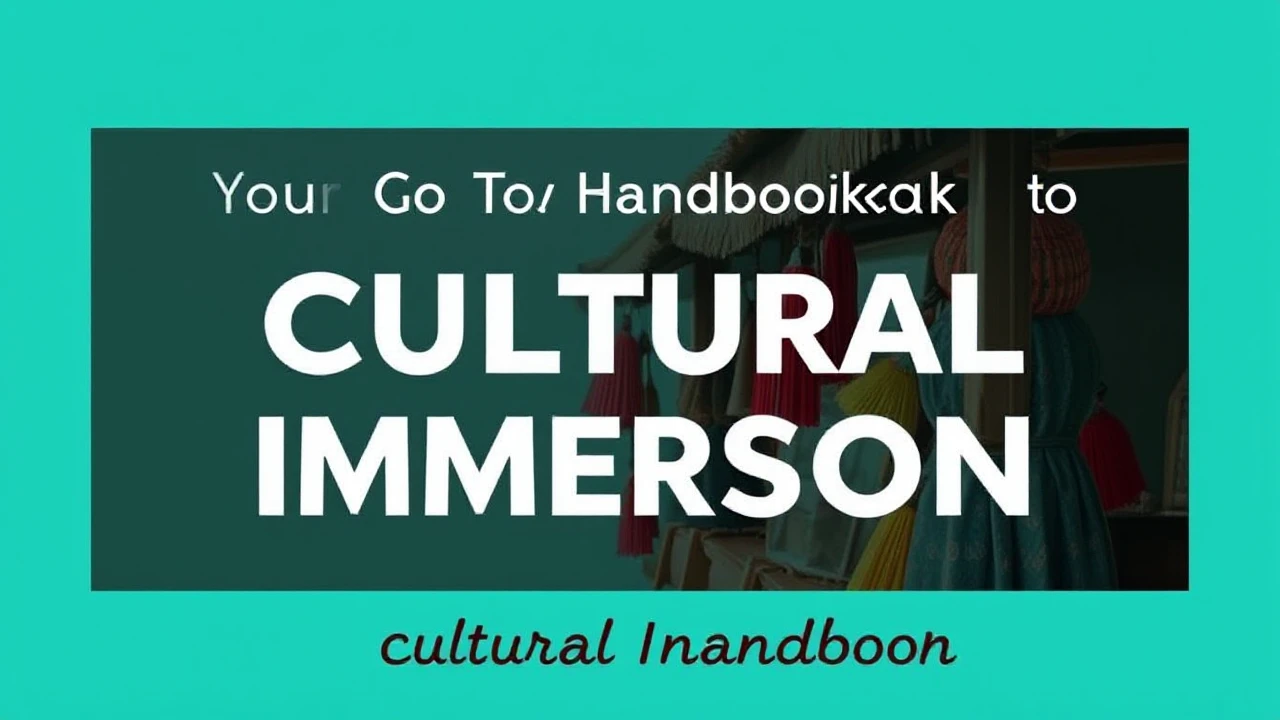 Your Go-To Handbook to Cultural Immersion: Embracing Local Traditions While Traveling