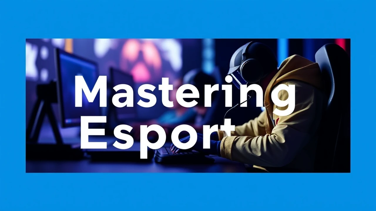 Mastering Esports: An Amateur's Guide to Ruling the Game