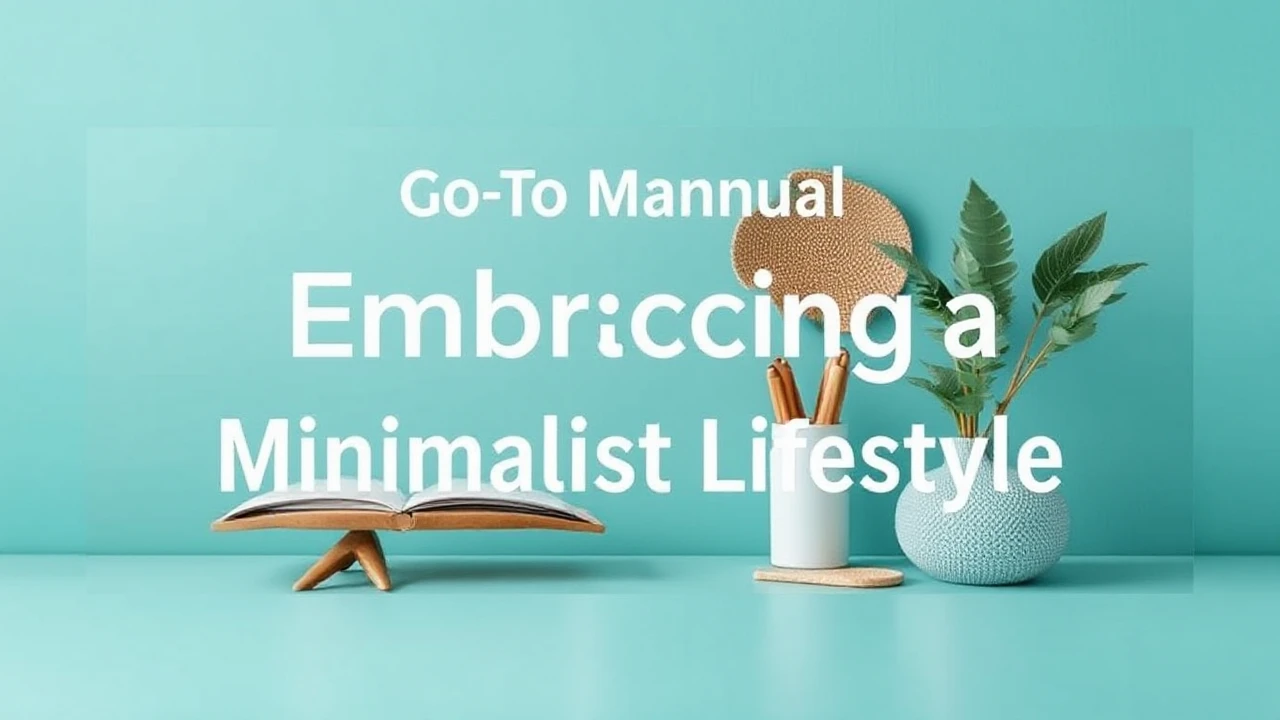 Your Go-To Manual of Embracing a Minimalist Lifestyle