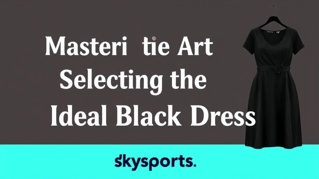 Mastering the Art of Selecting the Ideal Little Black Dress