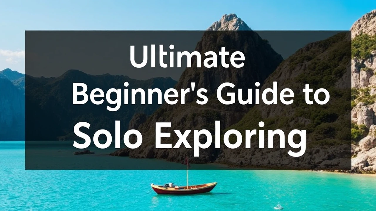 The Ultimate Beginner's Guide to Solo Exploring