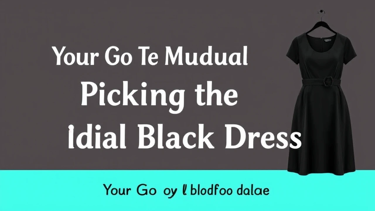 Your Go-To Manual of Picking the Ideal Little Black Dress