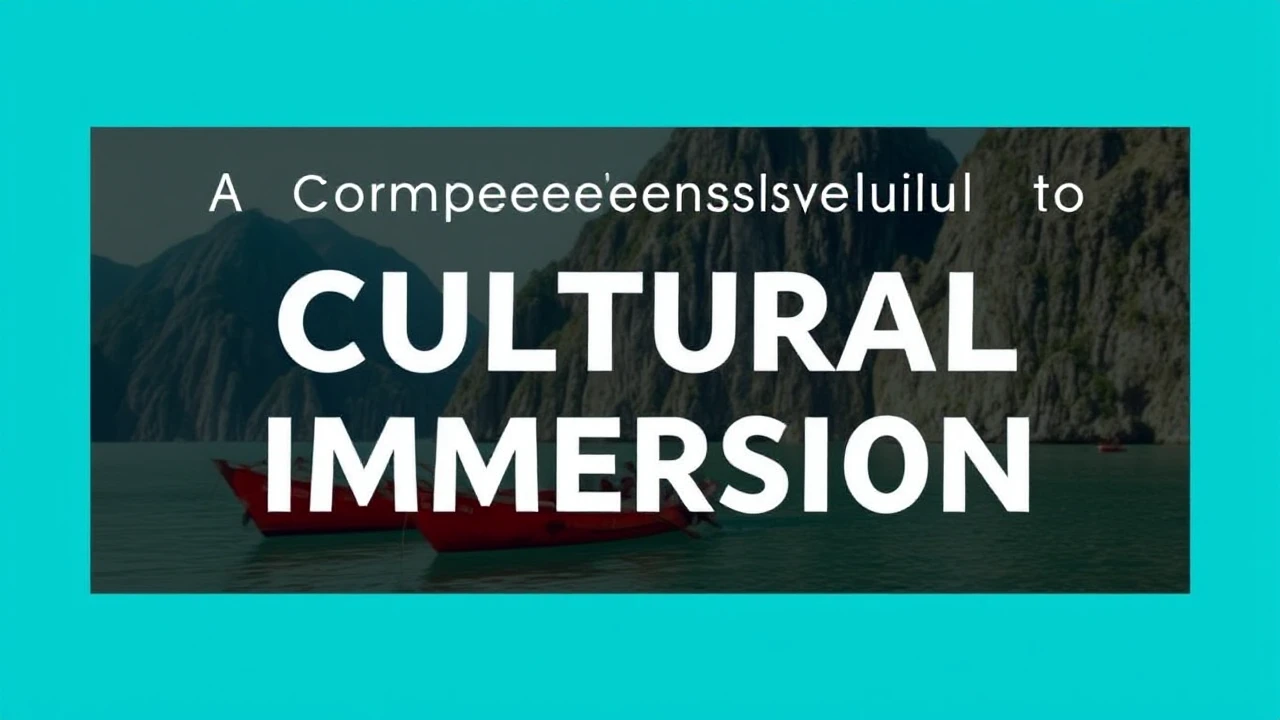 A Comprehensive Manual to Cultural Immersion: Embracing Local Traditions While Traveling