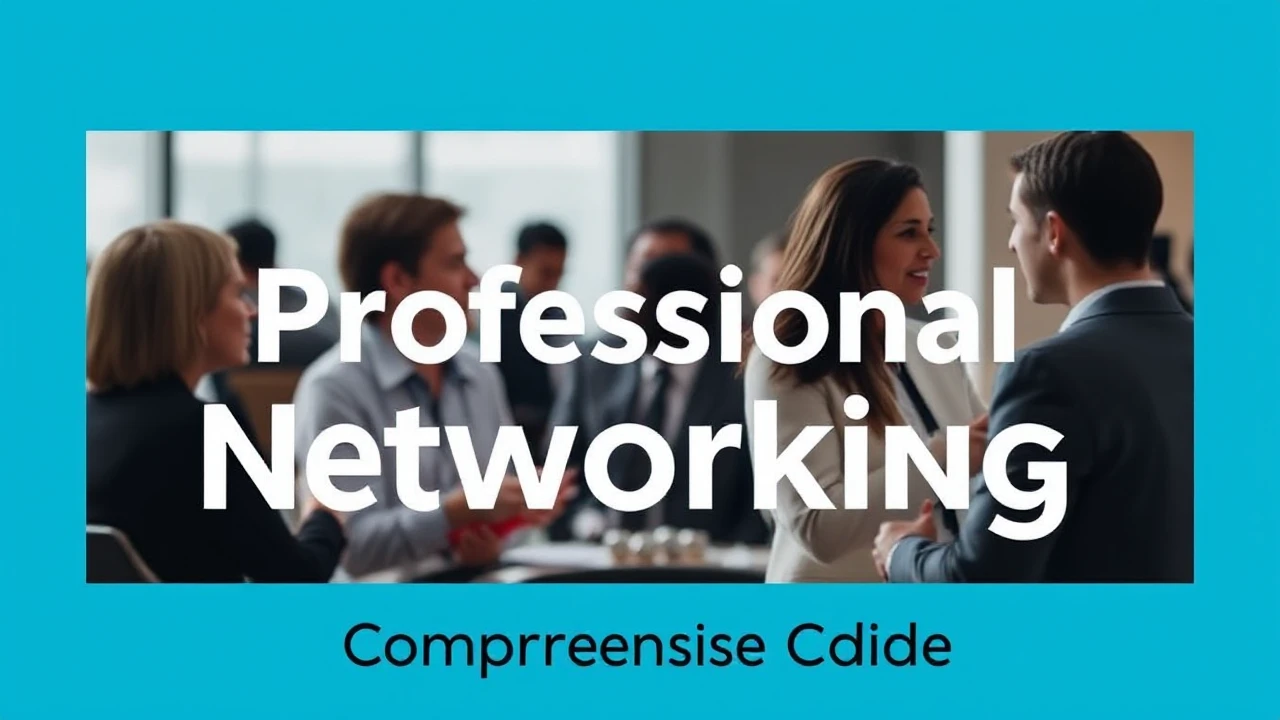 Perfecting the Skill of Professional Networking: A Comprehensive Guide