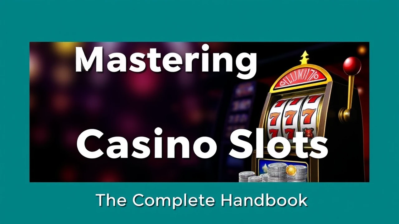 Mastering Casino Slots: The Complete Handbook