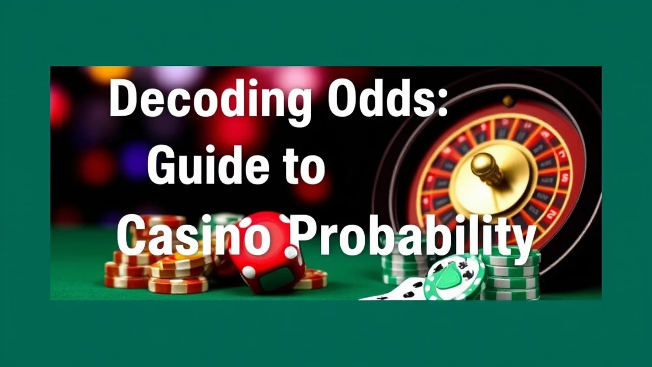 Decoding  Odds: A Guide to Casino Probability