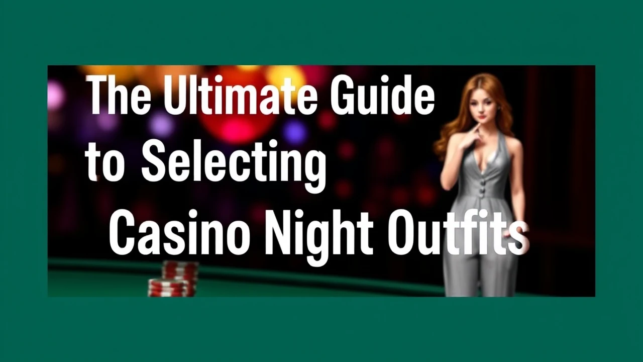 The Ultimate Guide for Selecting Casino Night Outfits