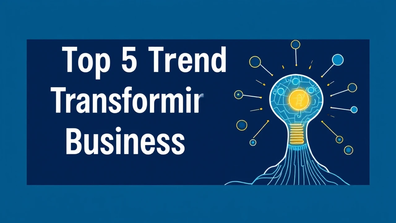 Investigating the Top 5 Trends Transforming the Future of Business Innovation