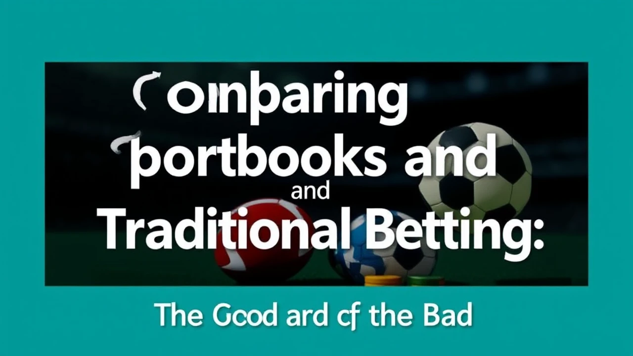 Comparing Sportsbooks and Traditional Betting: The Good and the Bad