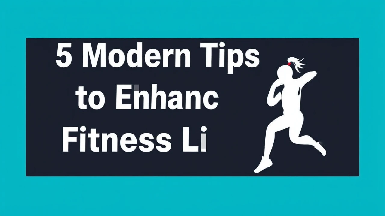 5 Modern Tips to Enhance Your Fitness Lifestyle