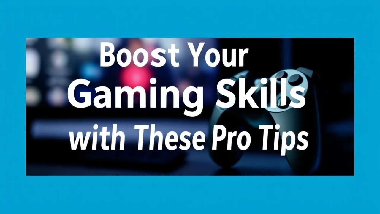 Boost Your Gaming Skills with These Pro Tips