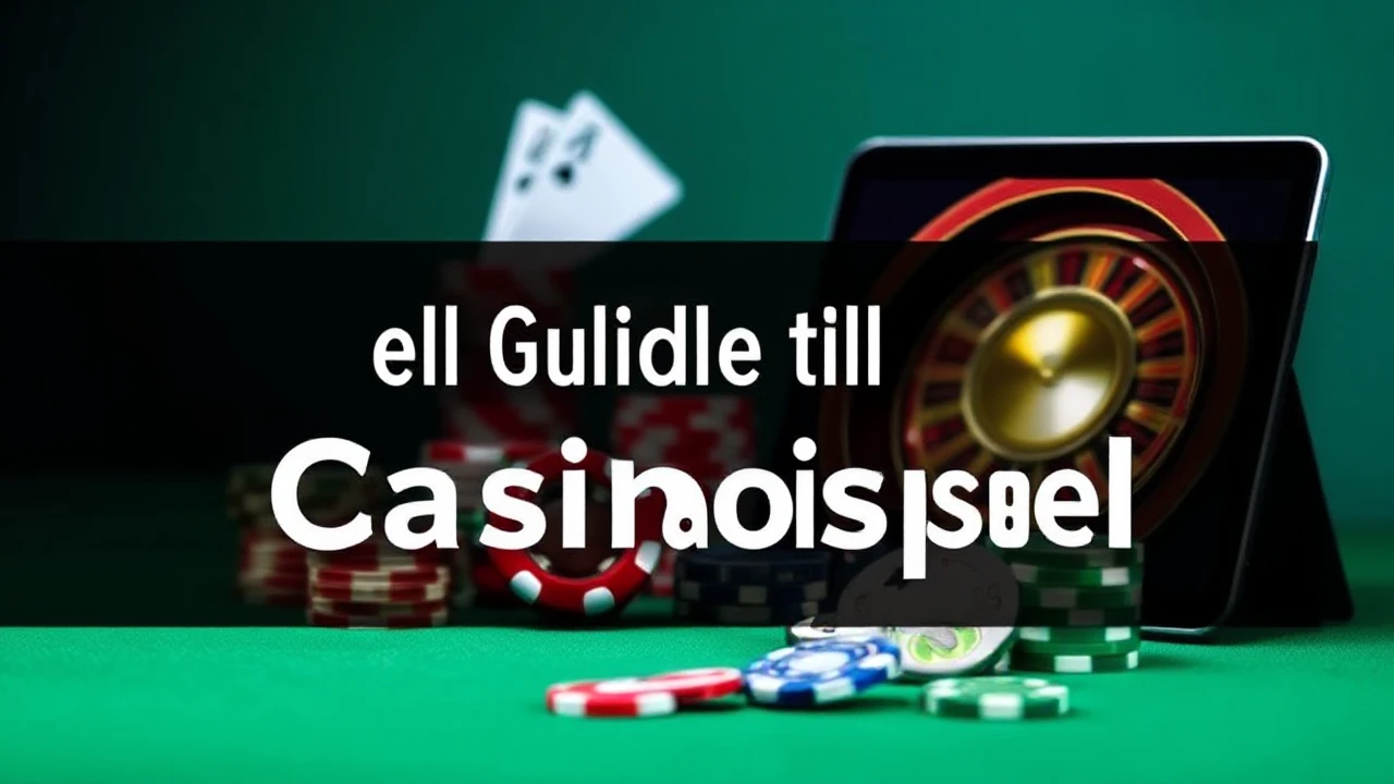 Enkel Guide till Online Casinospel: Allt Du Behöver Känna Till