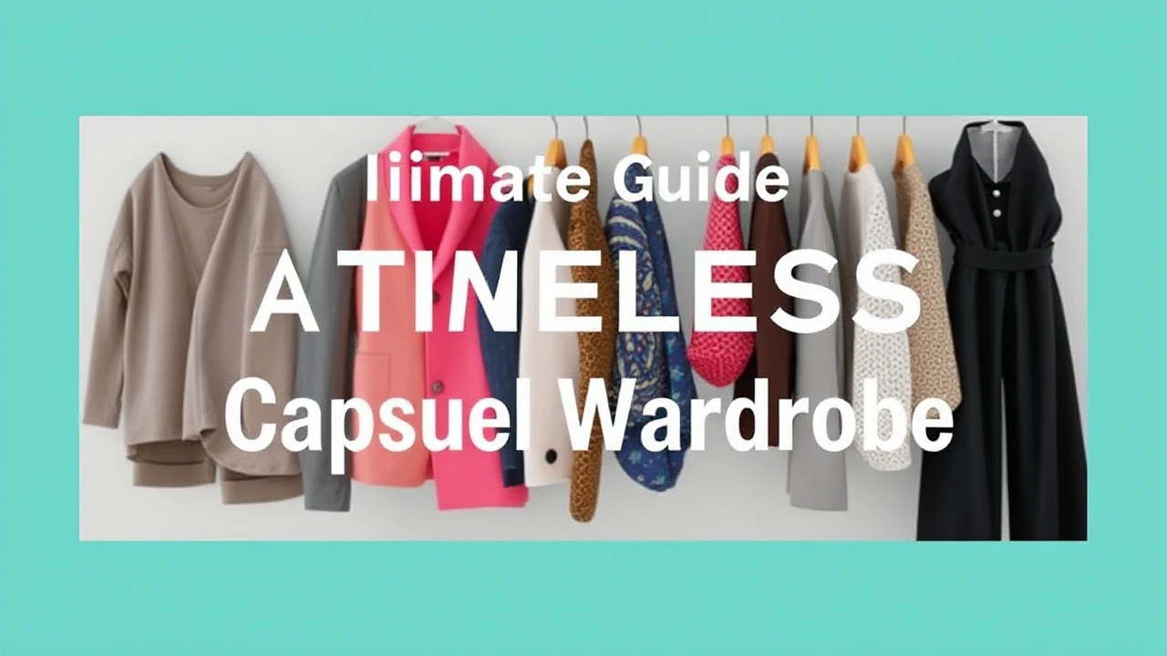 The Ultimate Guide to Creating a Timeless Capsule Wardrobe
