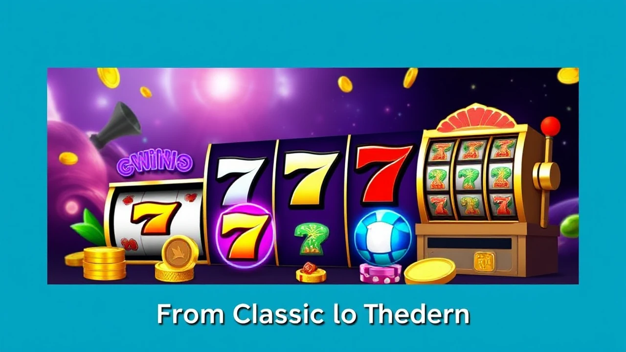 Taking a Journey Through the Evolution of Slot Themes: From Classic to Modern