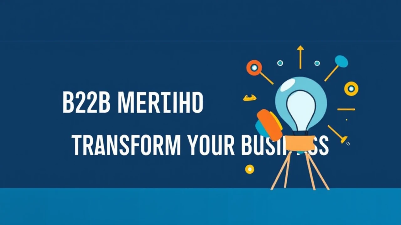 How Can a B2B Marketing Agency Transform Your Business?