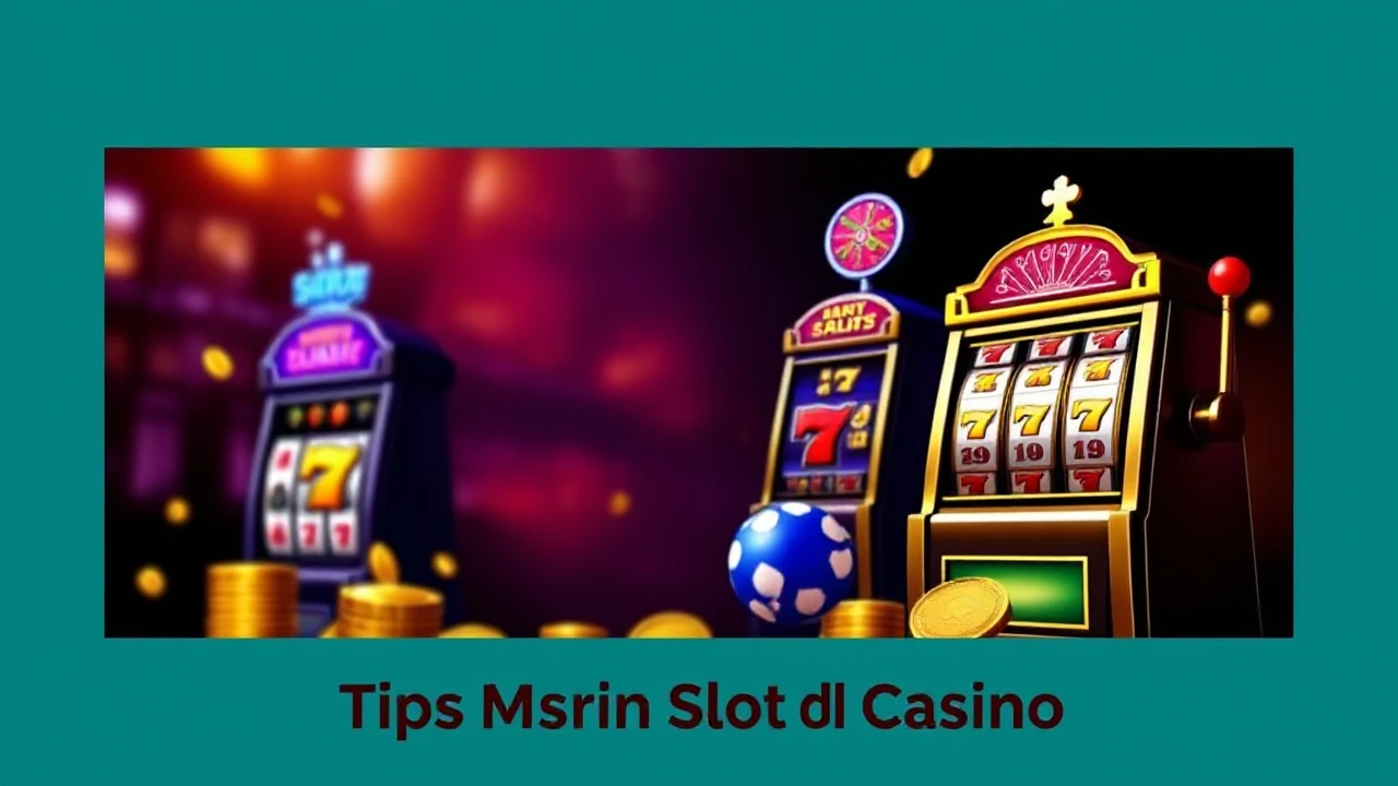 Tips Meraih Jackpot di Mesin Slot Casino