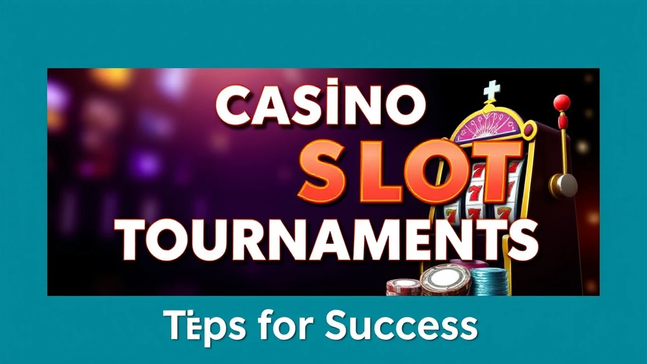 Casino Slot Tournaments: Tips for Success