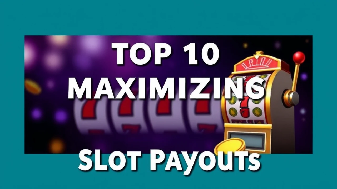 Top 10 Strategies for Maximizing Slot Payouts