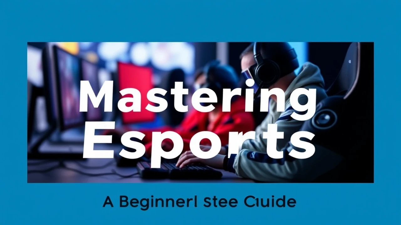Mastering Esports: A Beginner's Guide to Professional Gaming