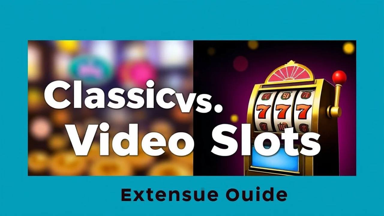 Classic vs. Video Slots: An Extensive Guide